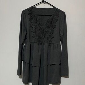 Elegant Gret Lace Dress NWOT